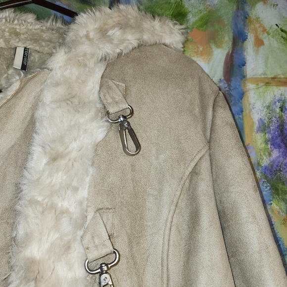 Topshop Faux Suede with Faux Fur Lining - Picture 14 of 14
